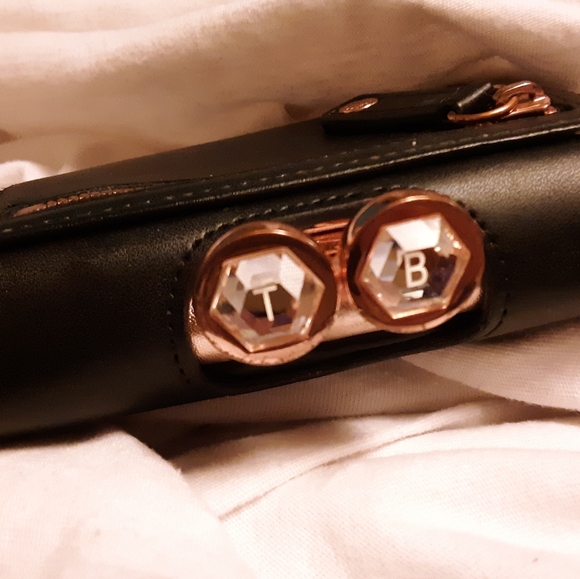 Ted Baker Faux Diamond Clasp Wallet - Picture 3 of 5